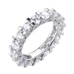 Кольцо из серебра с фианитом (Арт.pd-r00678-x-w-w-x-x)