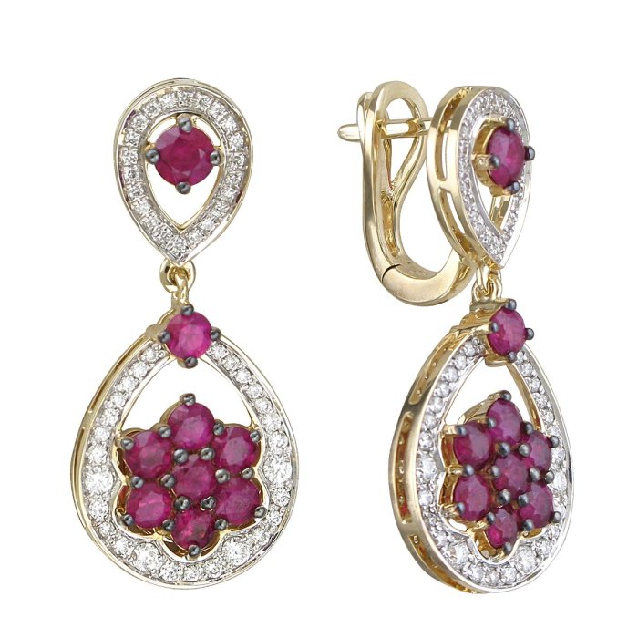 Серьги Эстет (Арт.01s6312631-2)