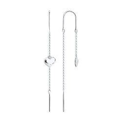 Серьги из серебра (Арт.94-123-01504-1)