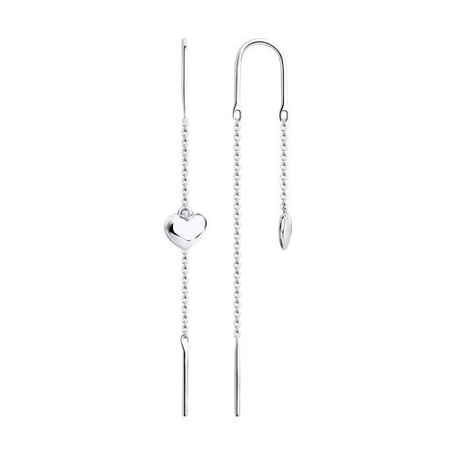 Серьги из серебра (Арт.94-123-01504-1)