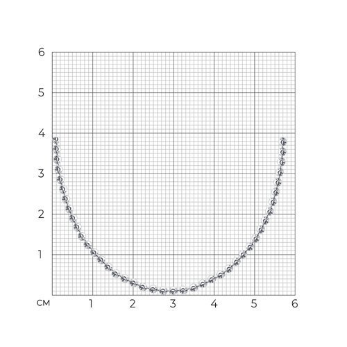 Колье из серебра (Арт.94074447)