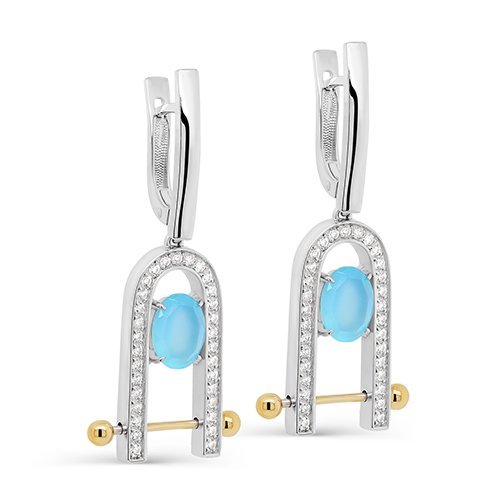 Серьги Кабаровский (Арт.12-300-80184)