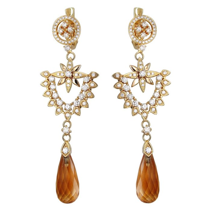 Серьги Эстет (Арт.01s685103-1)