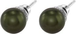 Серьги из серебра с жемчугом (Арт.aas-13-10-34-s)