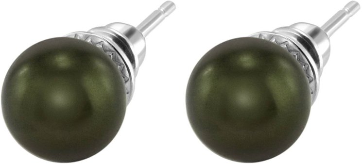 Серьги из серебра с жемчугом (Арт.aas-13-10-34-s)