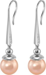 Серьги из серебра с жемчугом (Арт.aas-16-10-12-s)