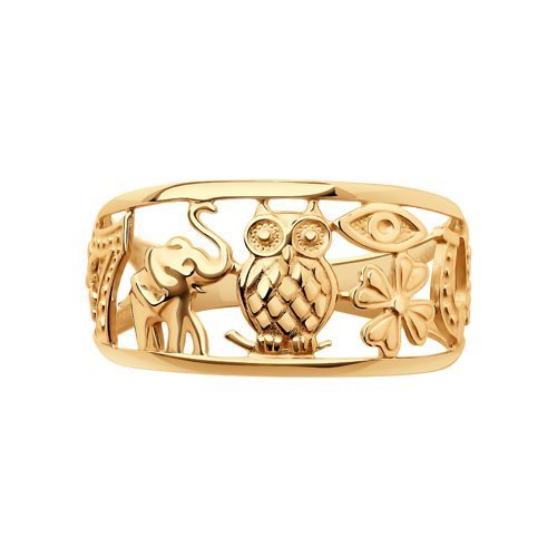 Кольцо из золота (Арт.017098)