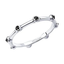 Кольцо из серебра с фианитами (Арт.94013346)