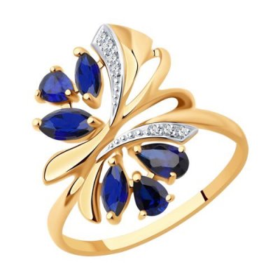 Кольцо золотое пробы 585 (Арт.714739)