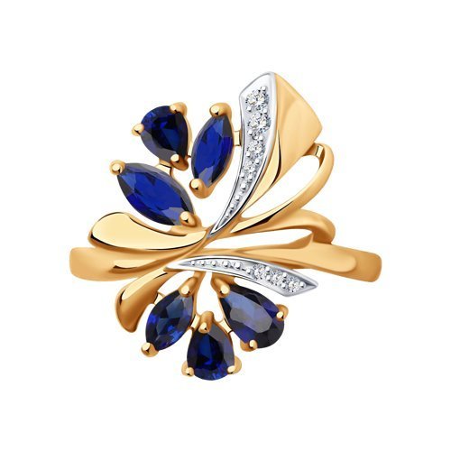 Кольцо золотое пробы 585 (Арт.714739)