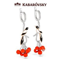Серьги Кабаровский (Арт.12-1827-3201)