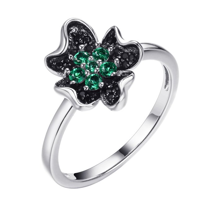 Кольцо из серебра с шпинелью (Арт.mp-r00975-x-wb-nce-x-b)