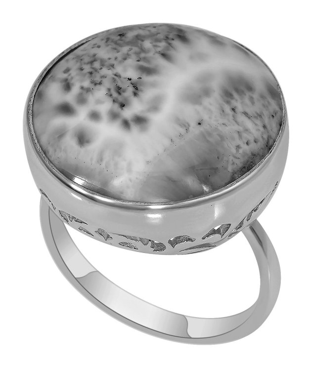 Серебряное кольцо с кварцем розовым и нефритом Невский 13590Р