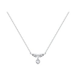 Колье из серебра с фианитом (Арт.94070578)
