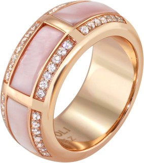 Кольцо серебряное с жемчугом и кубическим цирконием «Pearl charm R» Rivoli (арт.FPO-R2-P-R)