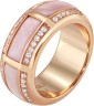 Кольцо серебряное с жемчугом и кубическим цирконием «Pearl charm R» Rivoli (арт.FPO-R2-P-R)