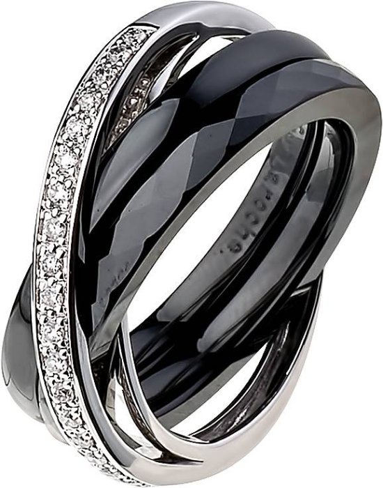 Кольцо из белого золота с бриллиантом (Арт.tj028gcnb)