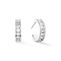 Coeur de lion пусеты crystal-silver la_0131_21-1817