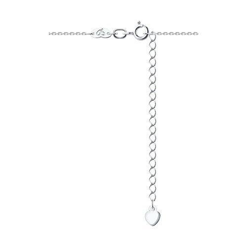 Колье из белого золота с бриллиантами (Арт.1070328-3)