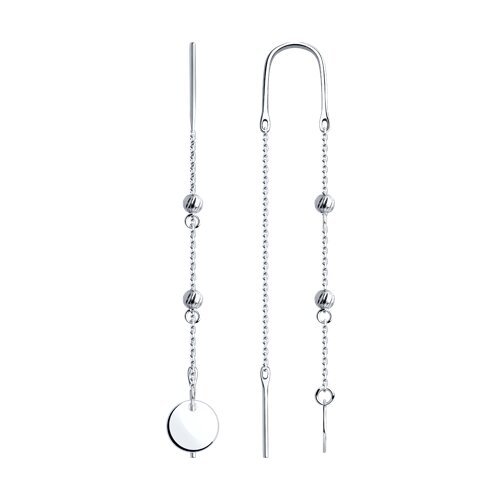 Серьги из серебра (Арт.94-123-01546-1)