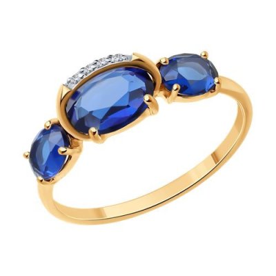 Кольцо золотое пробы 585 (Арт.71-00145)