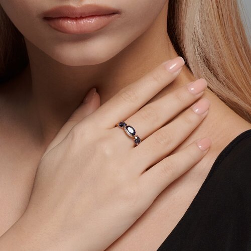 Кольцо золотое пробы 585 (Арт.71-00145)