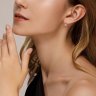 Серьги из золота с фианитами (Арт.029993)