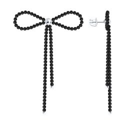 Серьги из серебра с шпинелью (Арт.83020455)