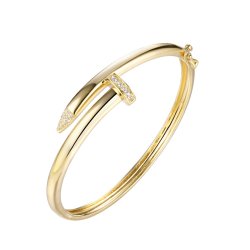 Браслет из серебра с фианитом (Арт.cz-b02678-x-l-x-x-w)