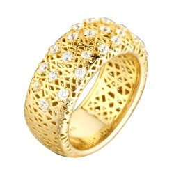 Кольцо из серебра с фианитом (Арт.fa-r02318-x-l-x-x-w)