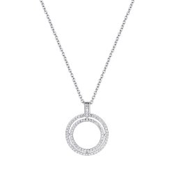 Кулон из серебра с фианитом (Арт.sl-n01845-x-w-x-x-w)