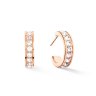 Coeur de lion пусеты crystal-rose gold la_0131_21-1822