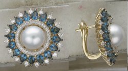 Серьги Эстет (Арт.01s6311743-4)
