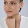 Серьги из серебра с фианитом «Розовое Сердце» SOKOLOV (арт.94027319)