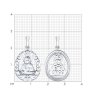 Подвеска из серебра (Арт.94033322)