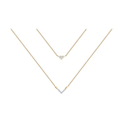 Колье из золота с бриллиантами (Арт.1070329)