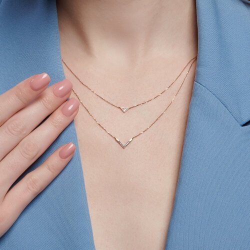 Колье из золота с бриллиантами (Арт.1070329)