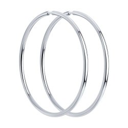 Серьги из белого золота (Арт.140001-3)