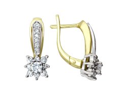 Серьги Эстет (Арт.01s166208zh)