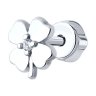 Серьга из серебра с фианитом (Арт.94170256)