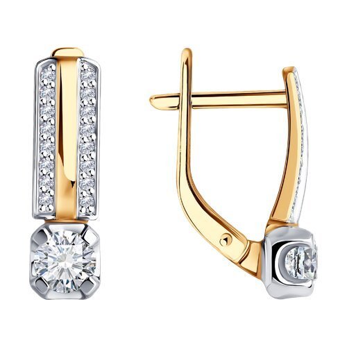 Серьги из золота с бриллиантами (Арт.51-220-02467-1)