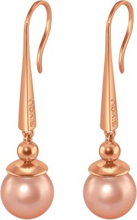 Серьги серебряные с жемчугом «Beautiful 14R» Rivoli (арт.AAS-16-10-14-R)