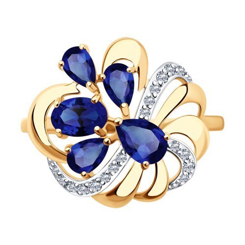 Кольцо золотое пробы 585 (Арт.714751)