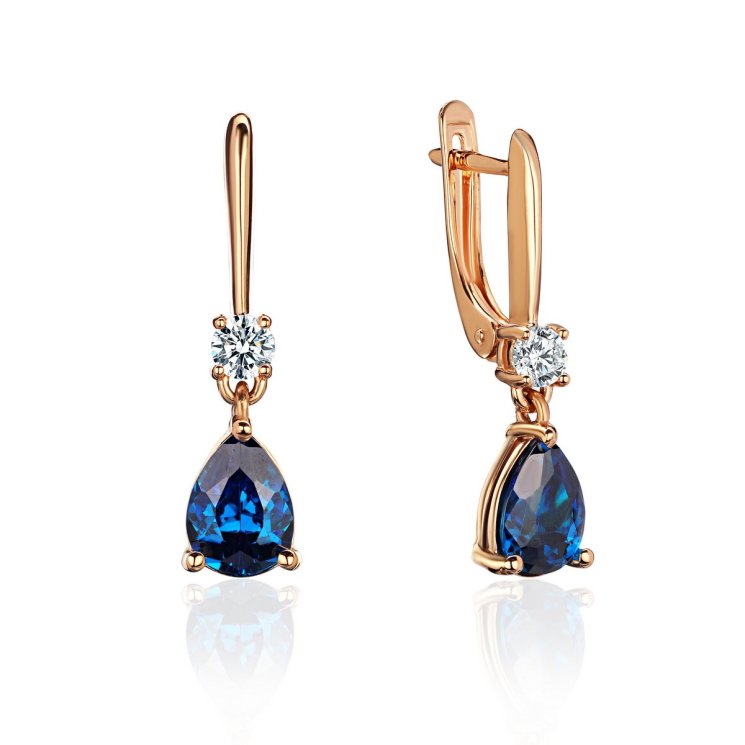 Серьги Эстет (Арт.01s2115337-1)