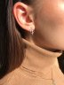 Серьги Серебряные крылья (Арт.022027840_kubcirkonii)