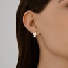Серьги из серебра с эмалью «Мурлыка» Соколов (арт.93022449)