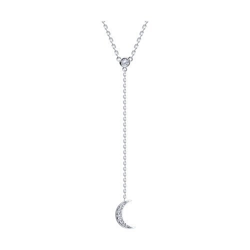 Колье из серебра с фианитами (Арт.94070702)