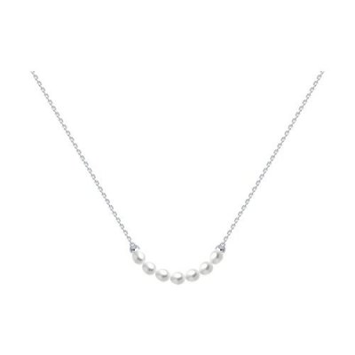 Колье из серебра с жемчугом (Арт.92070061)