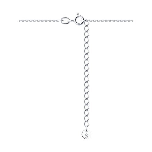 Колье из белого золота с бриллиантами, изумрудами и эмалью «Дикая Пантера» SOKOLOV (арт.3070)