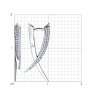 Серьги из серебра с фианитами (Арт.94-120-02070-1)